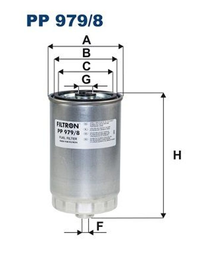 Kraftstofffilter passt zu: HYUNDAI ACCENT III, COUPE I, GETZ, GRAND SANTA F&Eacute;,...