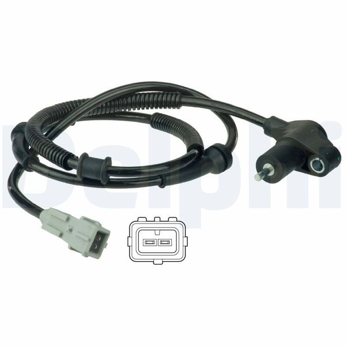 ABS-Sensor hinten L/R passt zu: CITROEN BERLINGO, XSARA PICASSO; PEUGEOT PART...