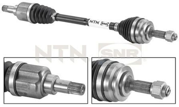Achswelle vorne L 668mm passt zu: DS DS 3; CITROEN C3 II, C3 III, C3 ORIGIN I...