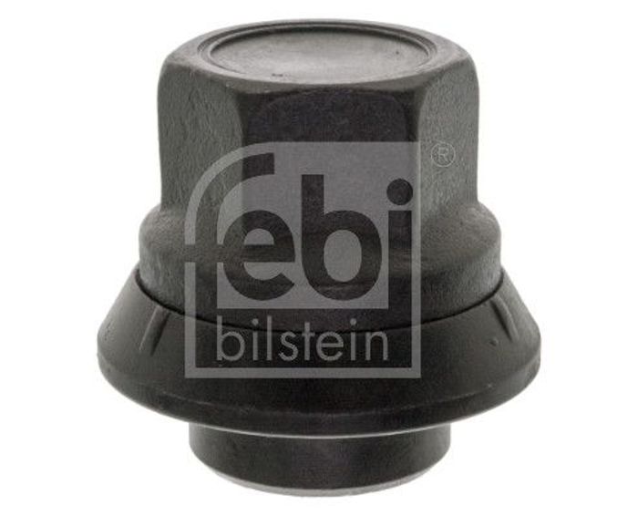 Radmutter 7/8"-14UNFx38/50mm (Stahl / phosphatiert, flach, Für Alufelgen) pas...