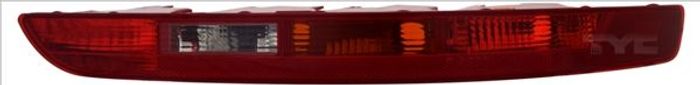 Lampe hinten L (Unterteil, P21W/W16W, blinkerfarbe orange, glasfarbe rot) pas...