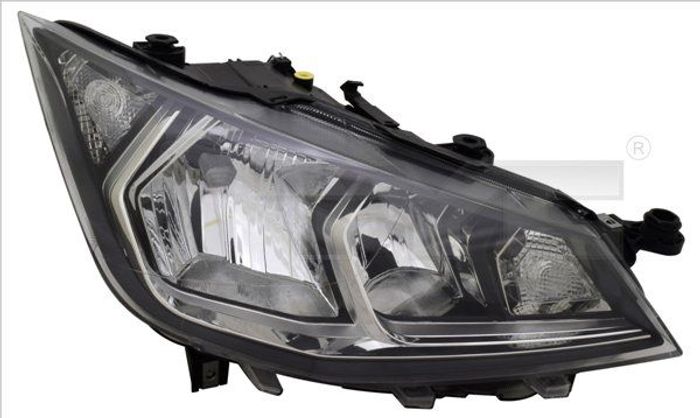 Scheinwerfer L (H7/H7/W21W, elektrisch, mit motor) passt zu: SEAT IBIZA V 6F...