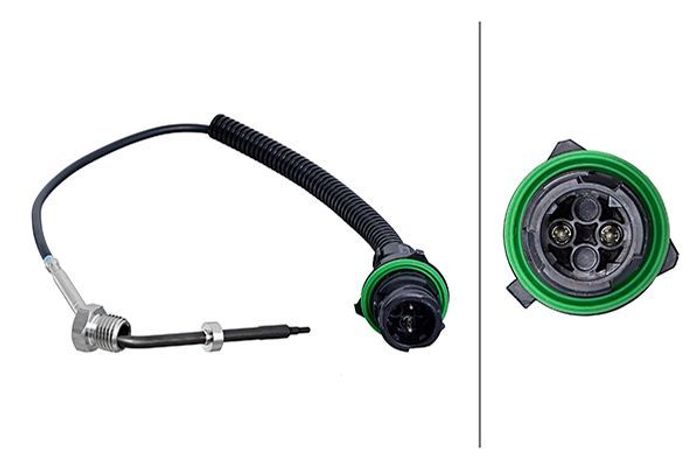Abgastemperatursensor (vor katalysator, 2PIN) passt zu: MERCEDES ACCELO, ACTR...
