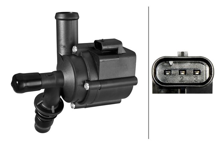 Zusätzliche Kühlmittelpumpe (betriebsart elektrisch) passt zu: BMW 1 (F20), 1...