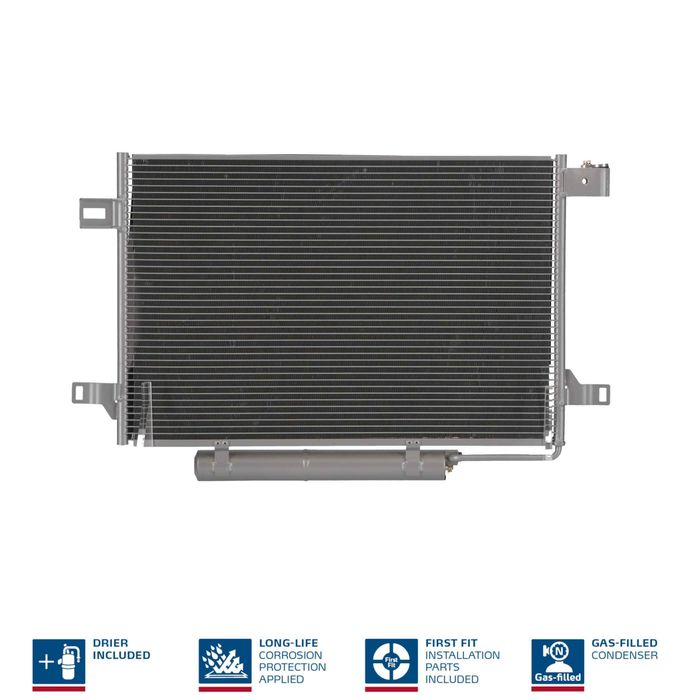 Klimaanlage Kondensator (mit Trockner, (EN) additional fitting elements) pass...