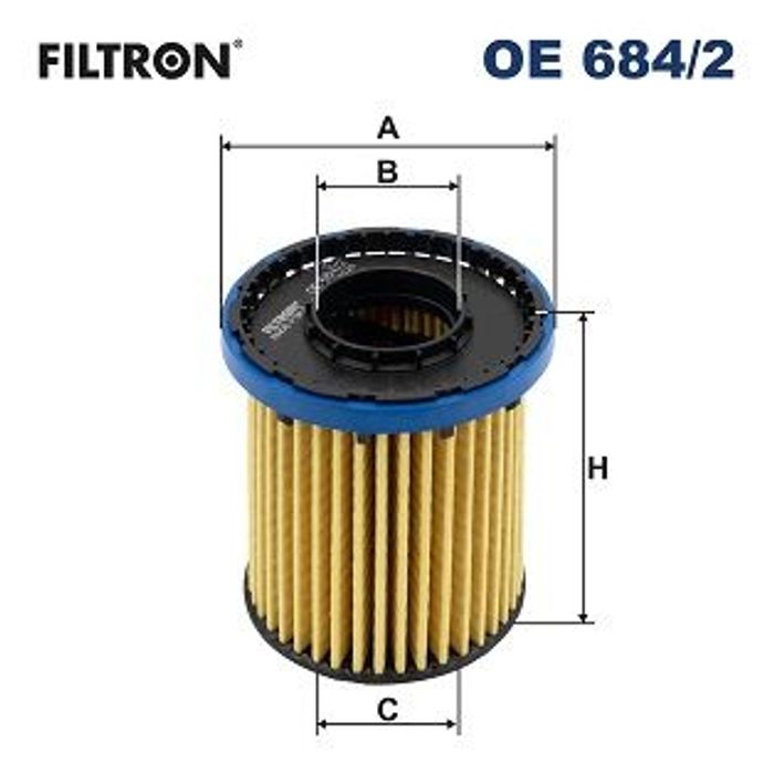 Ölfilter passt zu: OPEL ASTRA K, INSIGNIA B, INSIGNIA B GRAND SPORT 1.5D/2.0D...