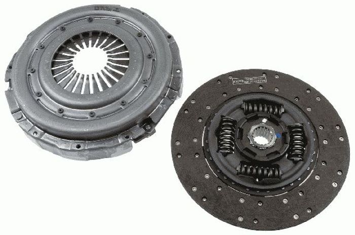 Kupplungssatz (362mm, kein Entriegelungslager) passt zu: MERCEDES ATEGO, ATEG...