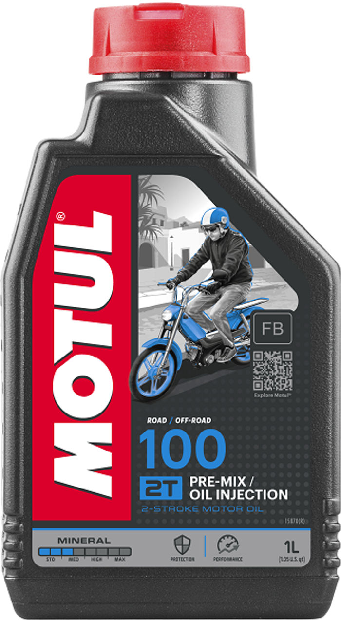 2T Motoröl MOTUL 100 1l JASO FB Mineral