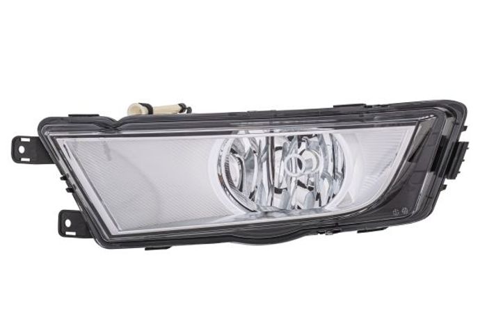 Nebelleuchte vorne L (H8, Verchromt) passt zu: SKODA OCTAVIA III 06.16-11.19