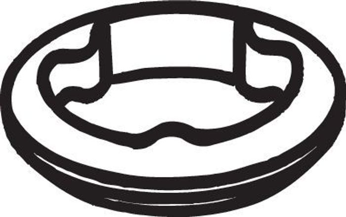 Dichtung des Auspuffsystems passt zu: AUDI 100 C3, 100 C4, 200 C2, 200 C3, 80...