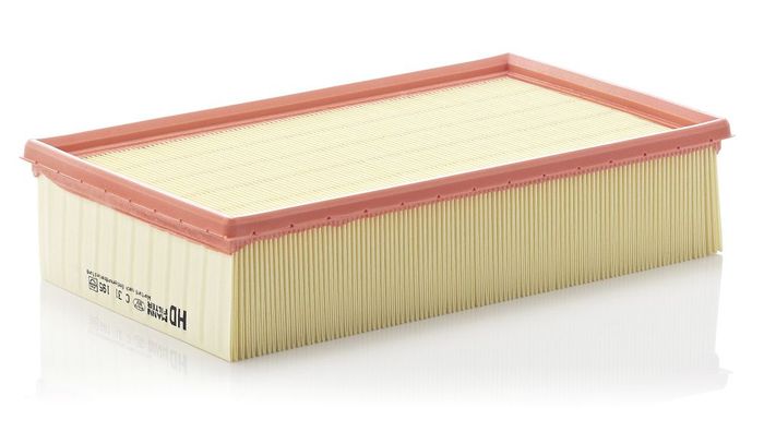 Luftfilter (Filterpatrone) passt zu: AUDI 100 C4, A6 C4 2.2/2.4D/2.5D 12.90-1...