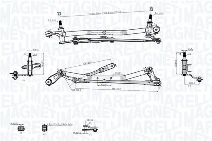 Wischermotor vorne passt zu: RENAULT MEGANE II 09.02