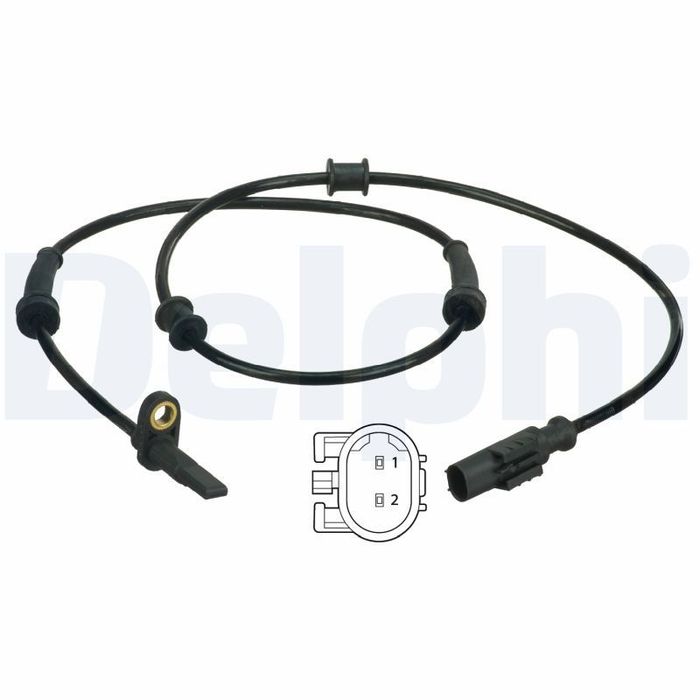 ABS-Sensor hinten L/R passt zu: CITROEN JUMPER III; FIAT DUCATO; PEUGEOT BOXE...