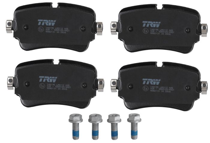 Bremsbelagsatz hinten , passt zu: AUDI A6 ALLROAD C8, A6 C8, A7, A8 D5, E-TRO...