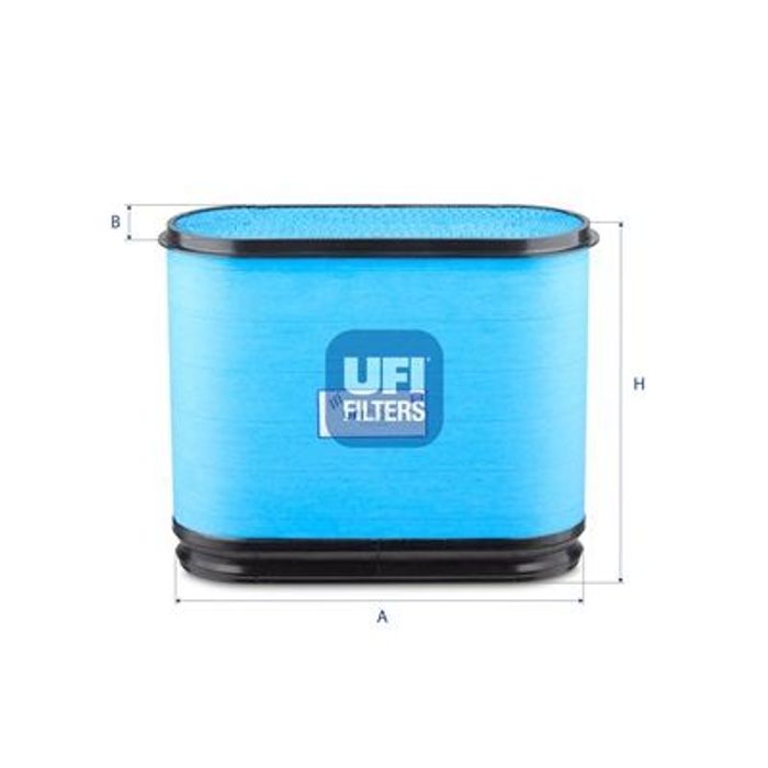 Luftfilter 326,9x130,05x283x313 passt zu: CLAAS 546, 556, 566, 616, 656, 696,...