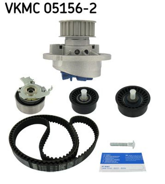 Ventilsteuerung Satz (Riemen + Rolle + Flüssigkeitspumpe) passt zu: OPEL ASTR...