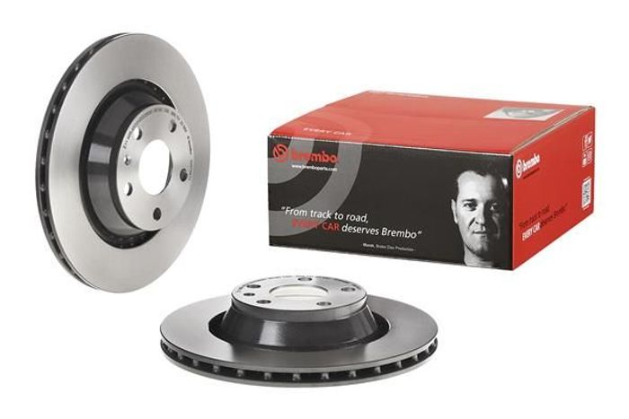 Bremsscheibe hinten L/R passt zu: AUDI A3, TT 2.0-3.2 08.06-06.14