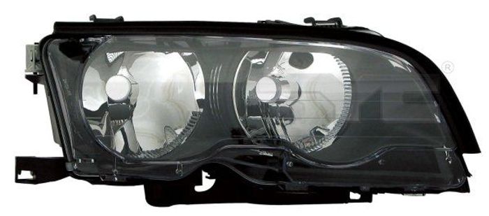 Scheinwerfer R (H7/H7, elektrisch, mit motor, einsatzfarbe: schwarz) passt zu...