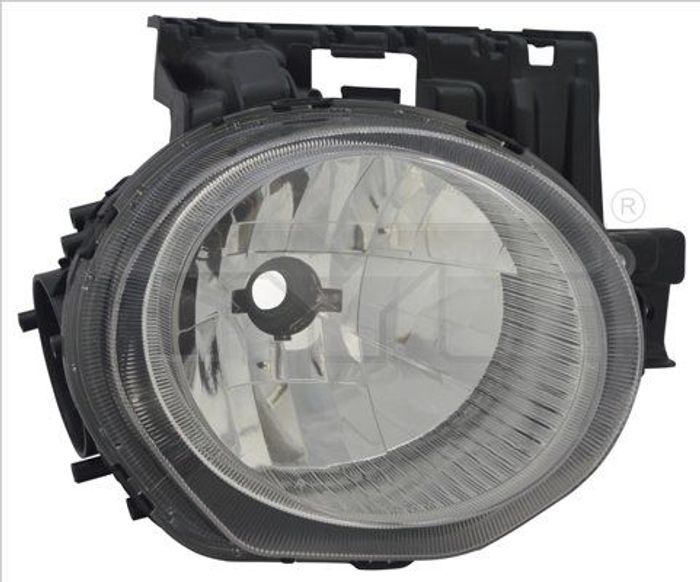 Scheinwerfer L (H4, elektrisch, ohne motor, einsatzfarbe: silber) passt zu: N...