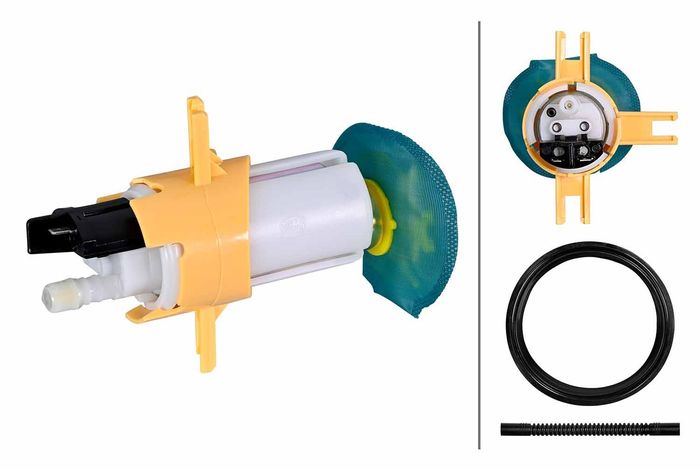 elektrische Kraftstoffpumpe (im Gehäuse) passt zu: BMW 3 (E46) 1.6-3.0 12.97-...