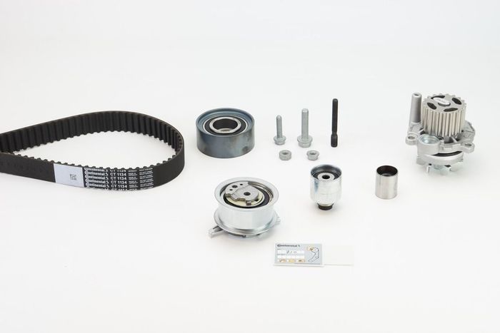 Ventilsteuerung Satz (Riemen + Rolle + Flüssigkeitspumpe) passt zu: AUDI A3,...