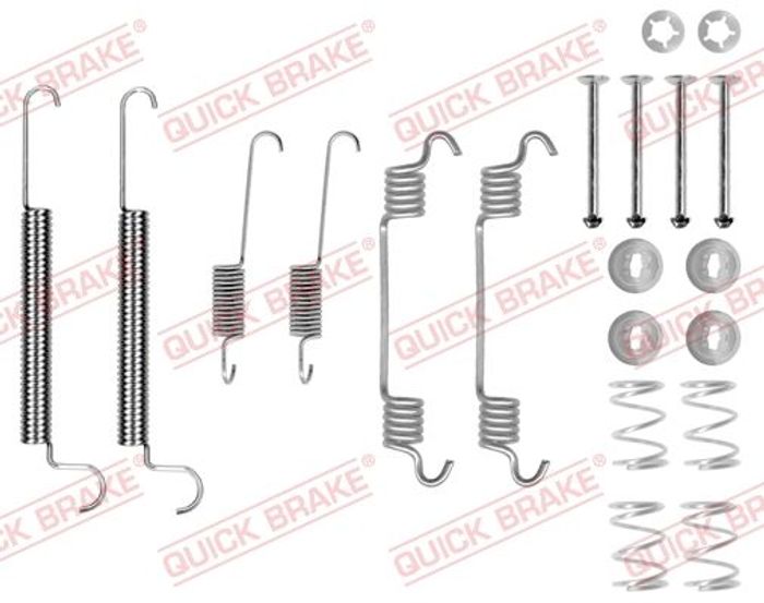 Montagesatz der Bremsbacken (LUCAS) passt zu: CHEVROLET CAPTIVA; OPEL ASTRA F...