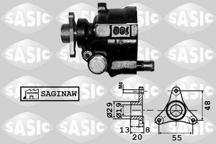 Hydraulikpumpe des Lenkgetriebes (neu) passt zu: RENAULT MASTER II, TRAFIC II...