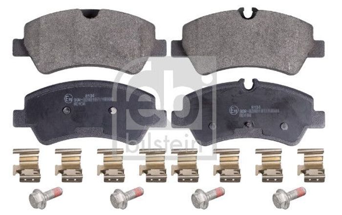 Bremsbelagsatz hinten (mit Befestigungsmaterial), passt zu: ABARTH 124 SPIDER...