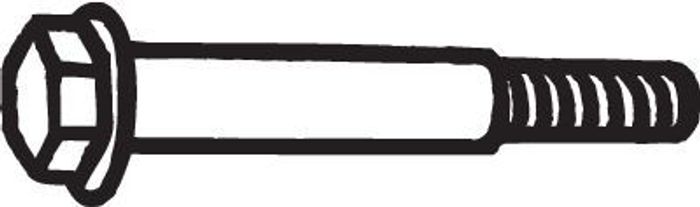 Auspuffsystemschraube (M6x58)