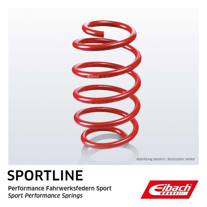 Feder für Tieferlegung, Sportline, 1Stück, (/ ; (/); passt zu: OPEL ASTRA G,...