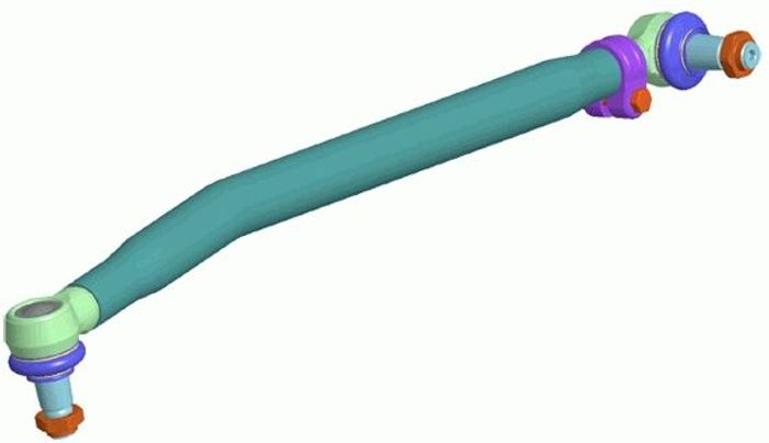 Längslenkstange (L-919mm) passt zu: VOLVO FL, FL II, FL III 03.00