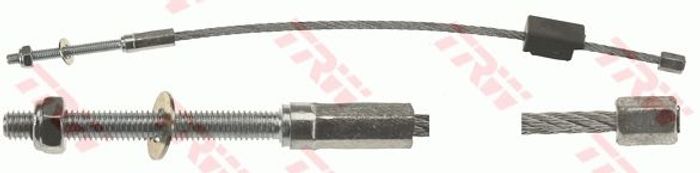 Handbremsseil vorne L/R (300mm, bremsen: Scheiben-/Trommel) passt zu: FORD FI...