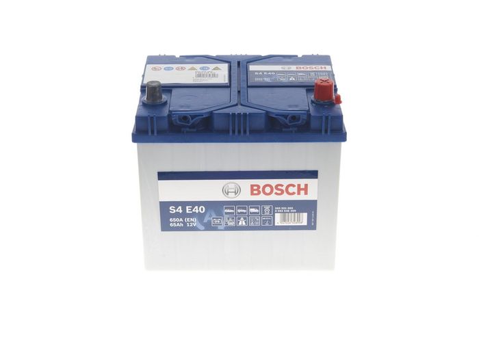 Batterie BOSCH 12V 65Ah/650A (EN) START&STOP EFB (P+ standardpol) 232x173x225...