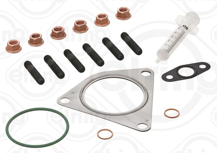 Montageset der Turbokompressors (mit Dichtungen) passt zu: AUDI A4 ALLROAD B8...