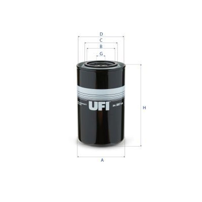 Kraftstofffilter (anschraubfilter) passt zu: AEBI TP 47; AG CHEM 1803, 1903,...