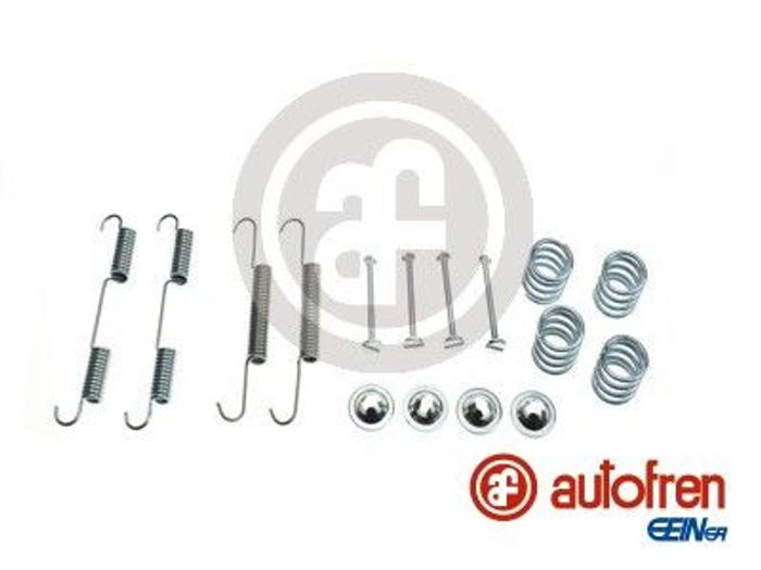 Montagesatz der Bremsbacken (AKEBONO) passt zu: NISSAN 370Z, MURANO I, NAVARA...