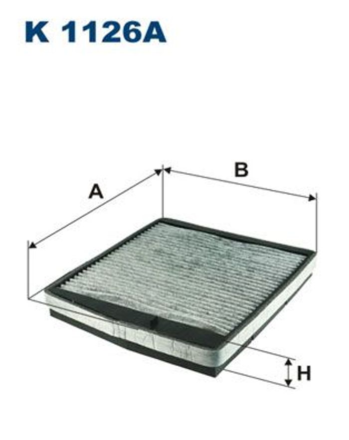 Innenraumluftfilter mit aktivkohle passt zu: VOLVO S60 I, S80 I, V70 II, XC70...