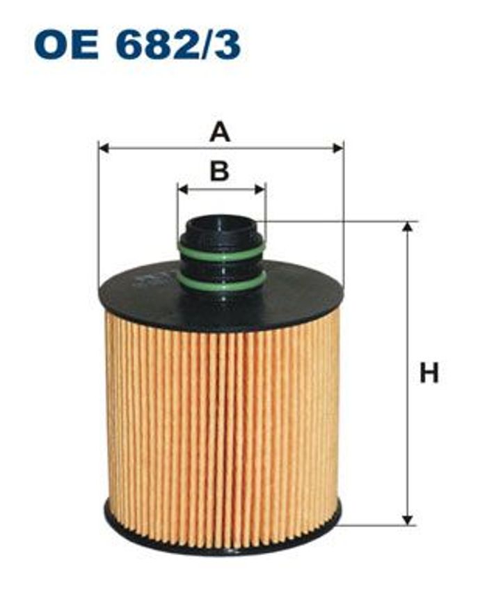 Ölfilter passt zu: ALFA ROMEO GIULIETTA, MITO, TONALE; DODGE JOURNEY; FIAT 50...