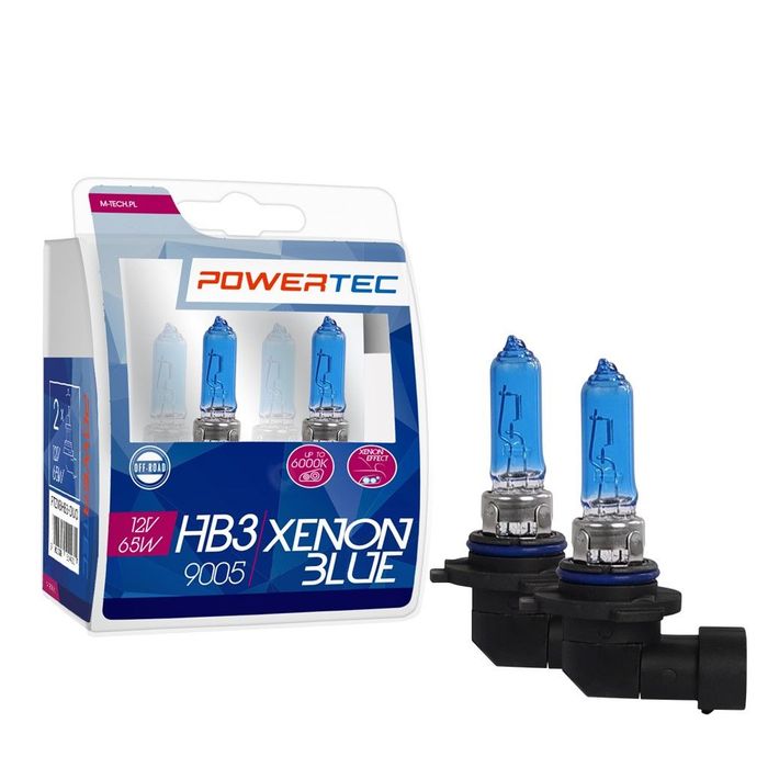 Glühbirne Halogen, 2Stück, HB3, Xenon Blue, 12V, max. 65W, lichtfarbe kaltwei...
