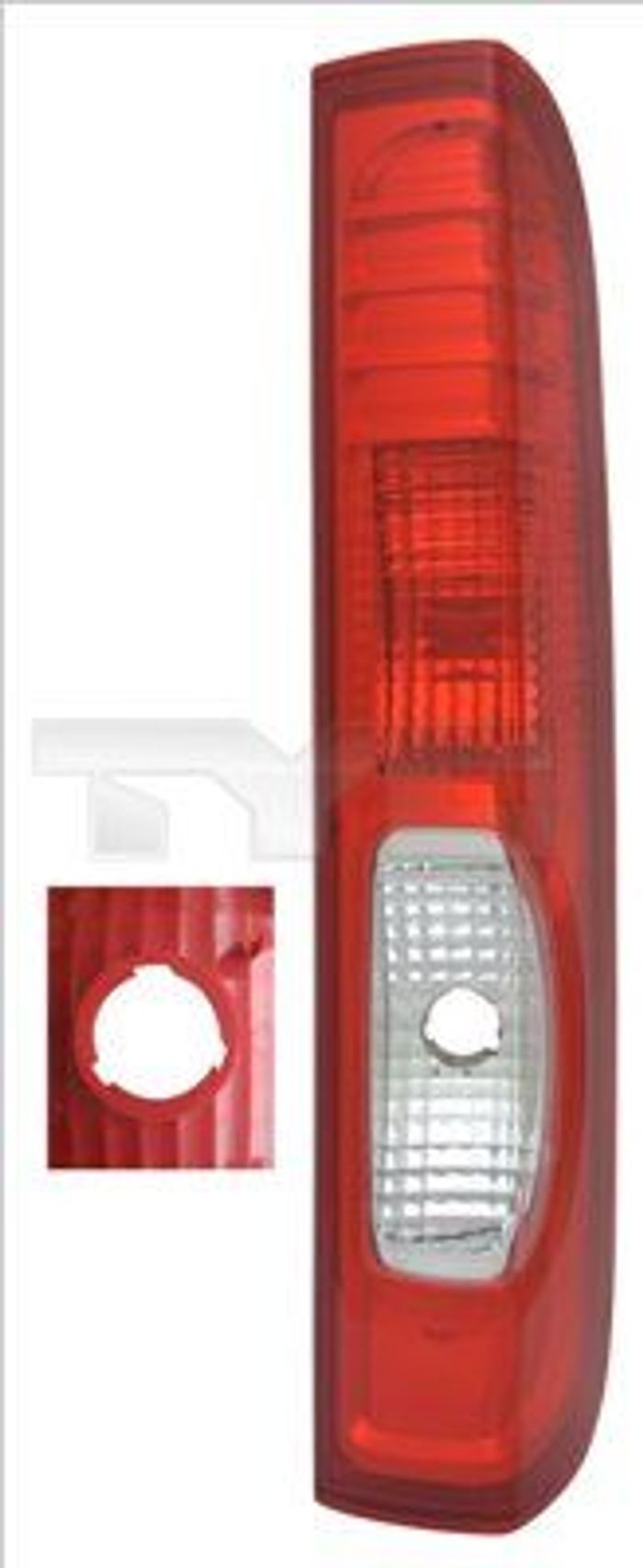 Lampe hinten R (3-nuten-buchse) passt zu: NISSAN PRIMASTAR; OPEL VIVARO A; RE...