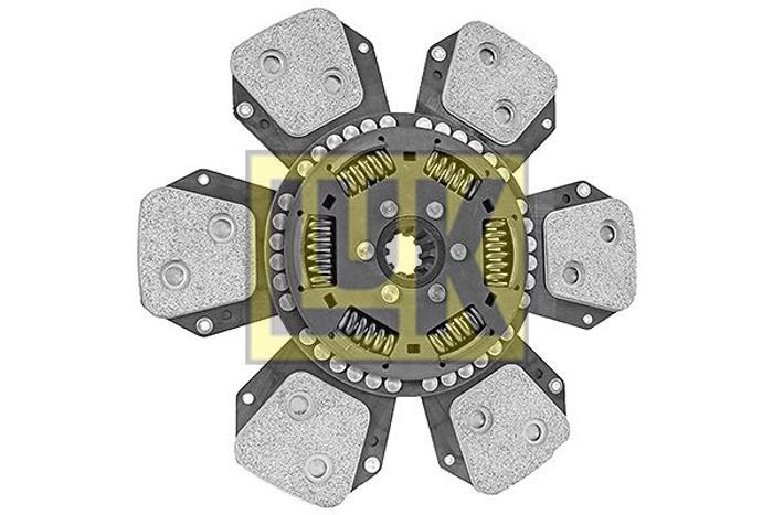 Kupplungsscheibe Keramik (327mm; anzahl der Arme: 6) passt zu: JOHN DEERE 164...