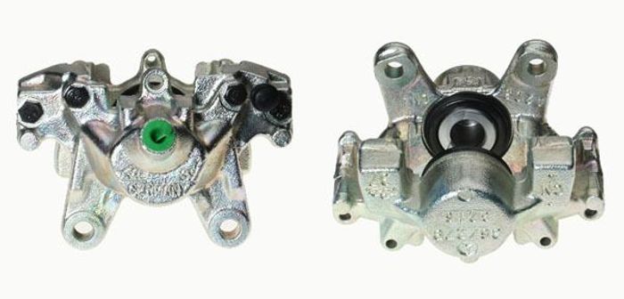 Scheibenbremsenklemme hinten L (runderneuert) passt zu: MERCEDES C (CL203), C...