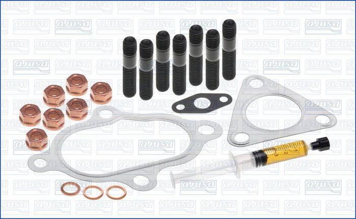 Montageset der Turbokompressors (mit Dichtungen) passt zu: MITSUBISHI DELICA...