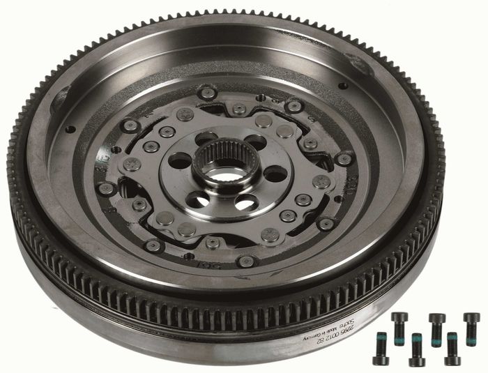 Zweimassenschwungrad (280mm) passt zu: SEAT ALHAMBRA; VW SHARAN, TIGUAN 2.0D...
