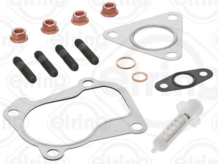 Montageset der Turbokompressors (mit Dichtungen) passt zu: AUDI A3; FORD GALA...