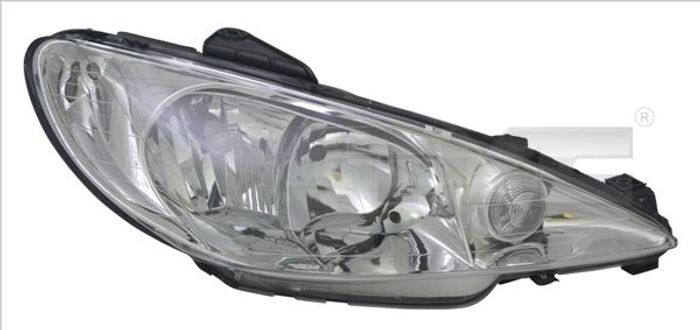 Scheinwerfer L (H1/H7, elektrisch, ohne motor, einsatzfarbe: silber, blinkerf...