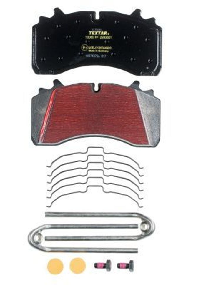Bremsbelagsatz hinten WABCO PAN 22-1