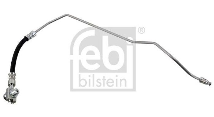 Bremsleitung elastisch hinten L (länge 180mm, M10x1/M10x1) passt zu: AUDI A6...