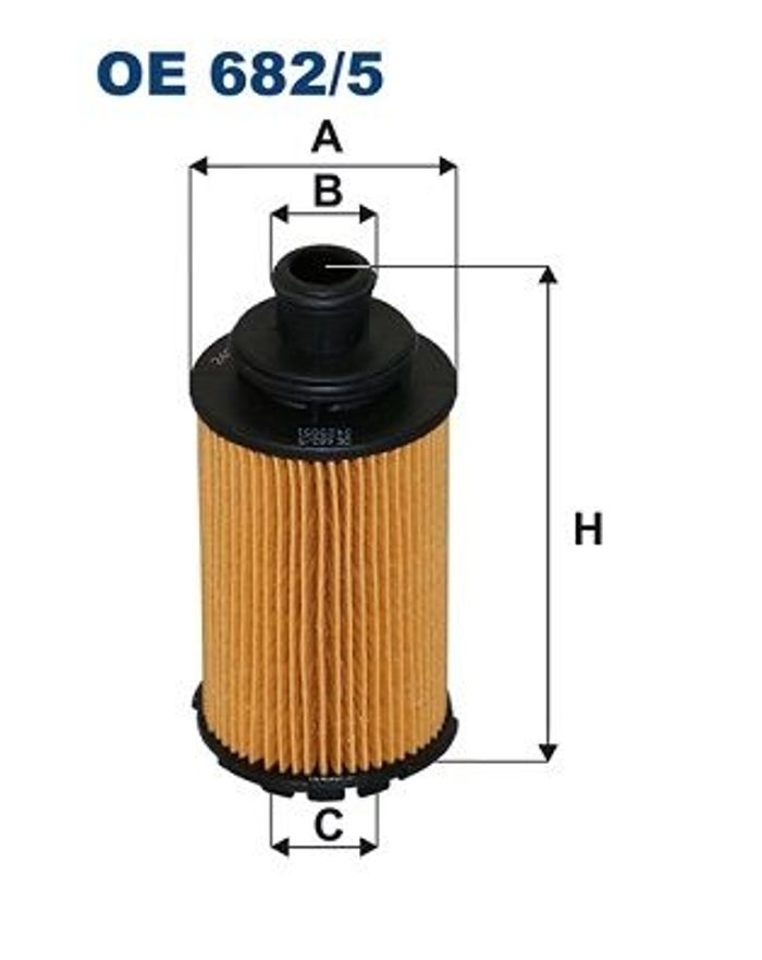 Ölfilter passt zu: OPEL ANTARA A, CASCADA, INSIGNIA A, INSIGNIA A COUNTRY, IN...