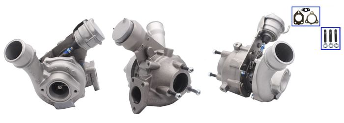 Turbolader (Runderneuert, mit Dichtungssatz) passt zu: HYUNDAI H-1 CARGO, H-1...